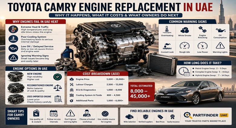 Toyota Camry Engines in UAE