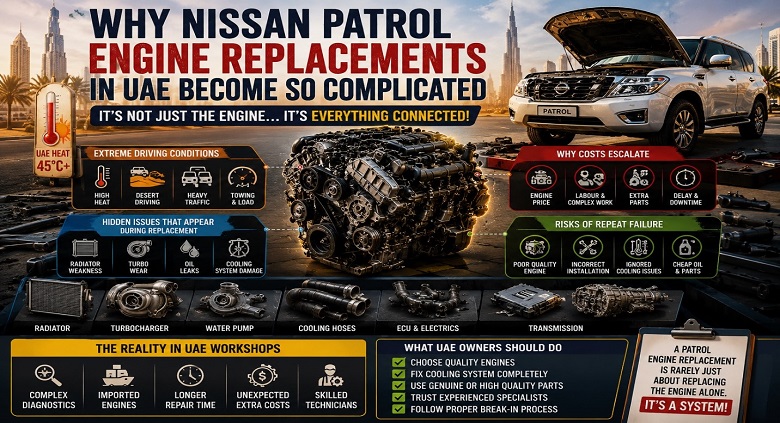 Nissan Patrol Engines in UAE