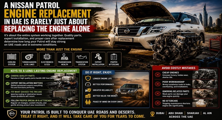 Patrol Replacement Engines in UAE