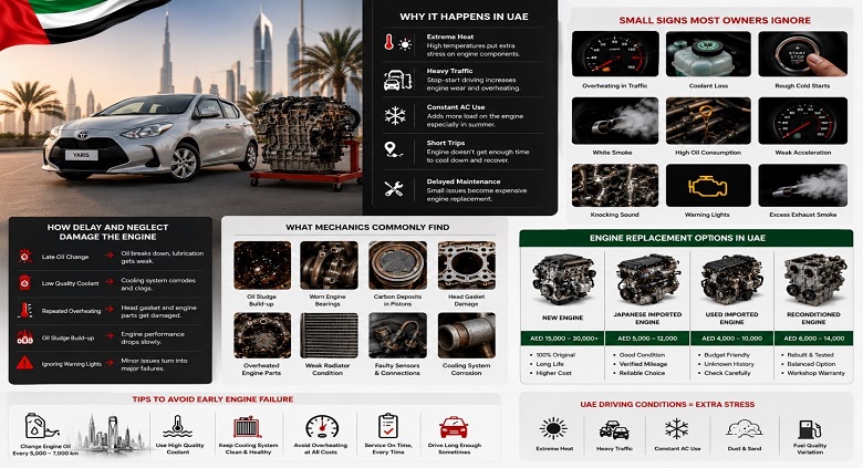 Toyota Yaris Engines in UAE