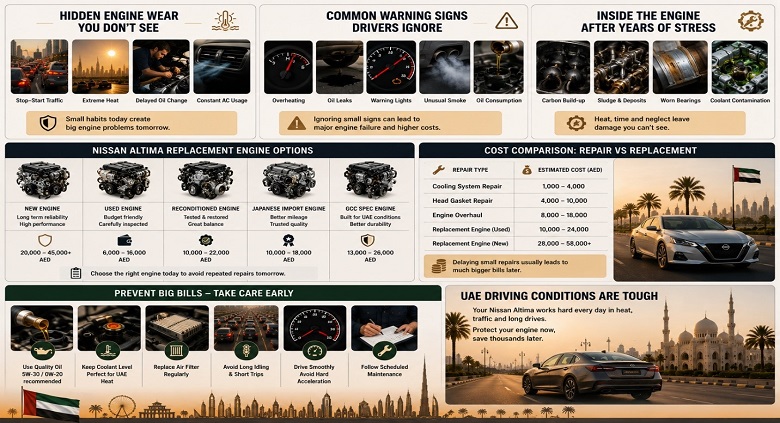 Nissan Altima Engines in UAE