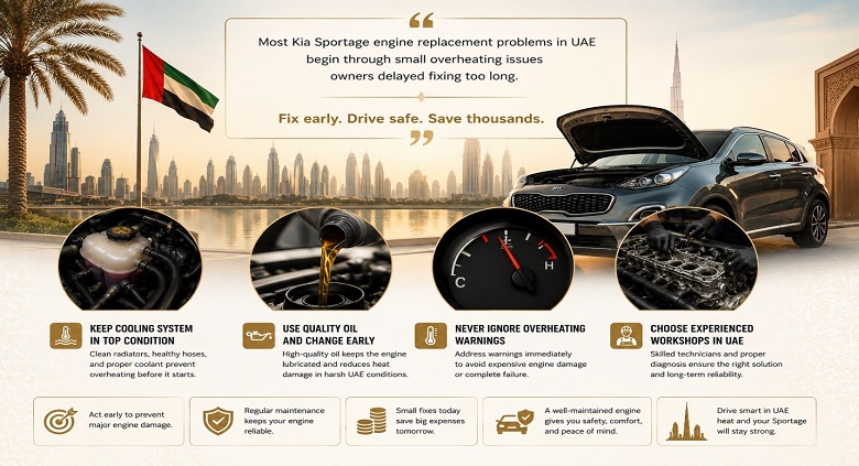 Sportage Replacement Engines in UAE