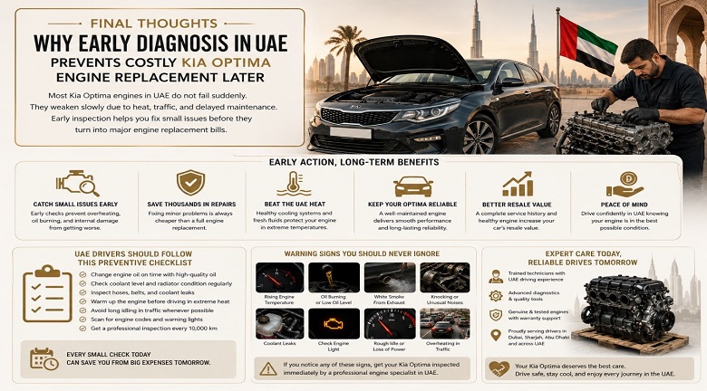 Optima Replacement Engines in UAE