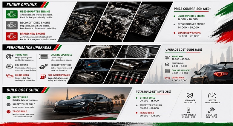 Toyota GT86 Engines in UAE