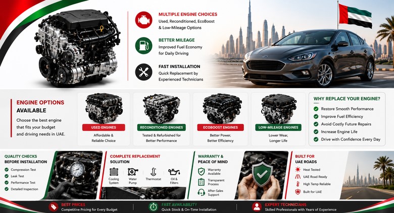 Ford Focus Engines in UAE