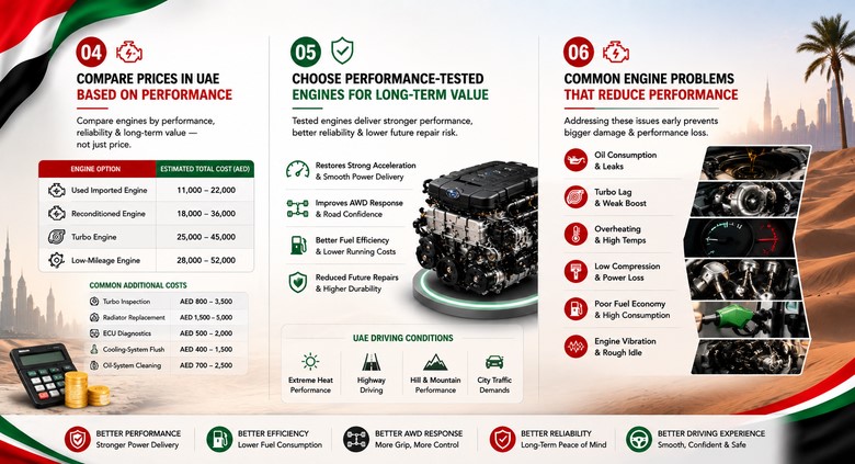 Forester Replacement Engines in UAE