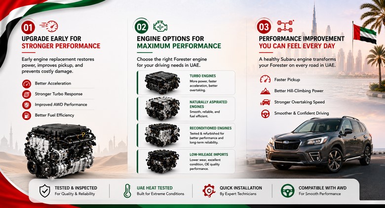 Subaru Forester Engines in UAE