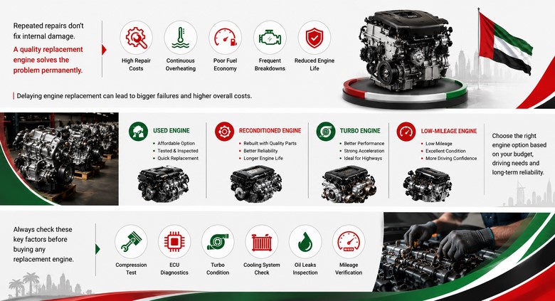 Sorento Replacement Engines in UAE