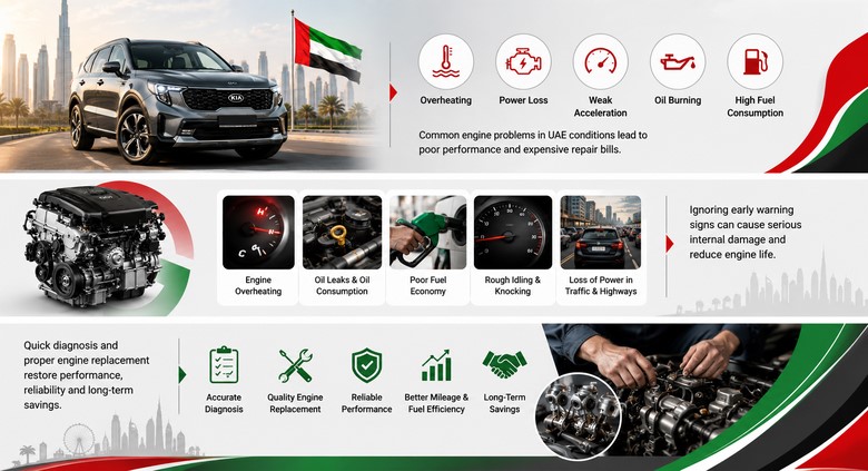 Kia Sorento Engines in UAE