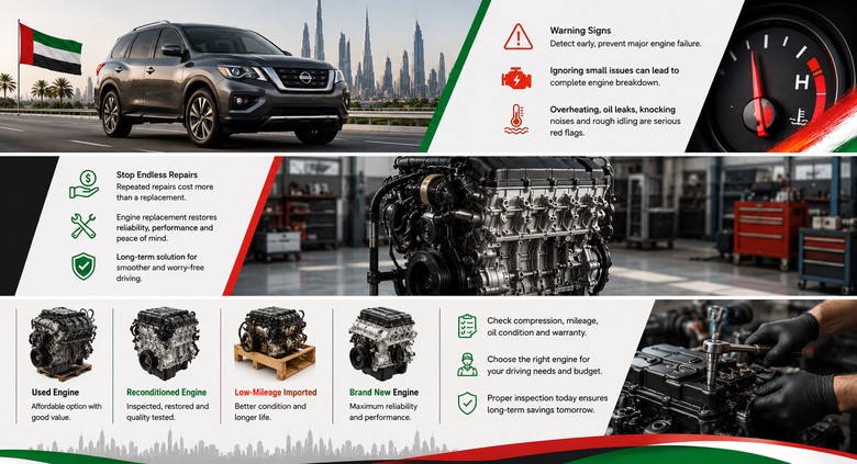 Pathfinder Replacement Engines in UAE
