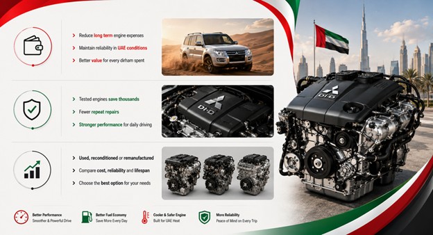 Mitsubishi Pajero Engines in UAE