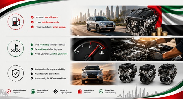 Pajero Replacement Engines in UAE