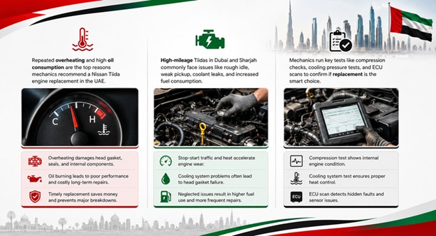 Nissan Tiida Engines in UAE