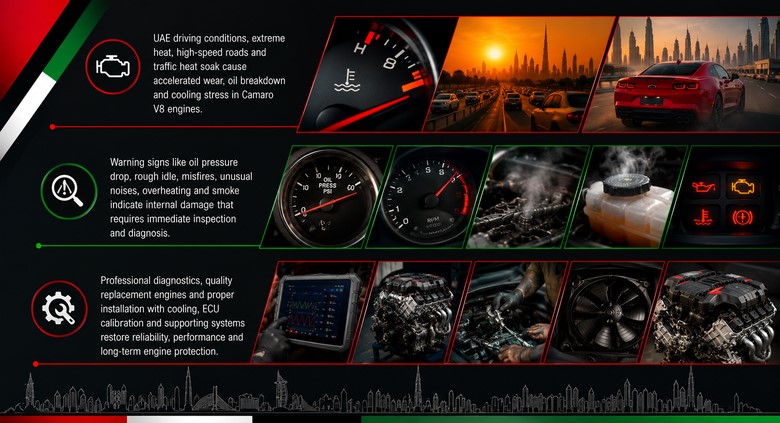 Chevrolet Camaro Replacement Engine Solutions