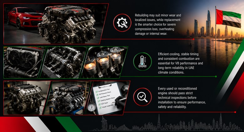 Camaro Replacement Engines in UAE