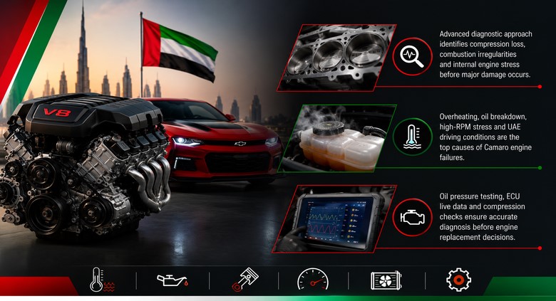 Chevrolet Camaro Engines in UAE