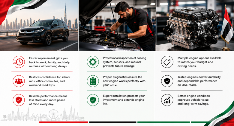 Honda CR-V Engines in UAE