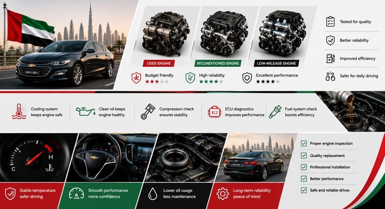 Chevrolet Malibu Replacement Engine Solutions