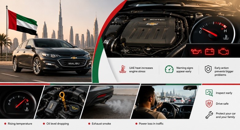 Chevrolet Malibu Engines in UAE