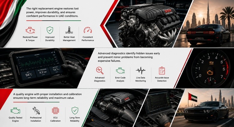 Dodge Challenger Engines for Sale in UAE
