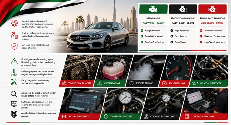 C200 Replacement Engines in UAE