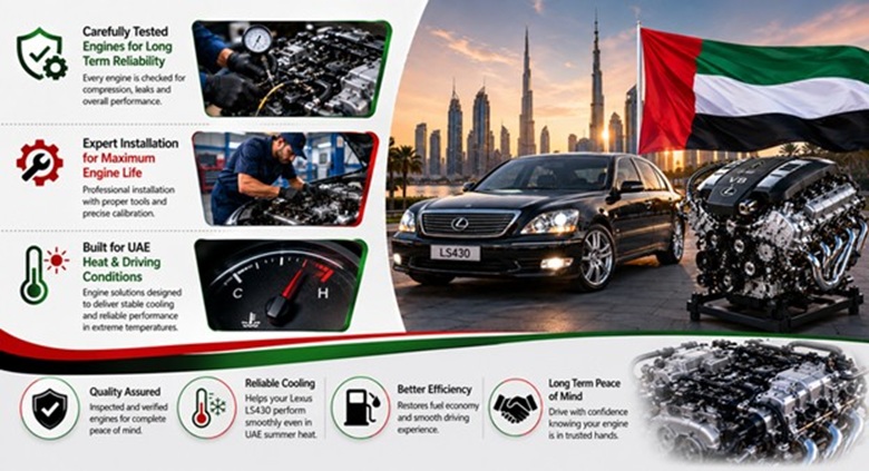 LS430 Replacement Engines in UAE