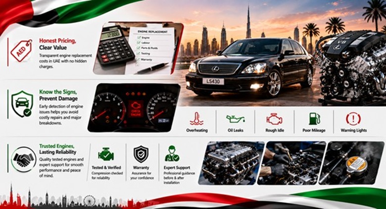 Lexus LS430 Replacement Engine Solutions