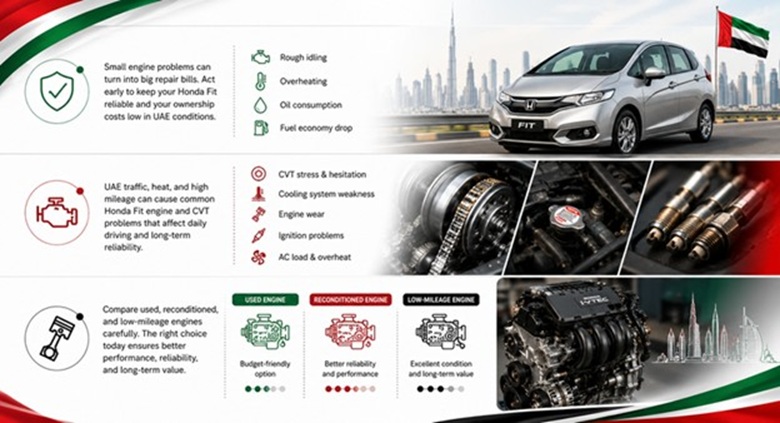 Honda Fit Engines in UAE