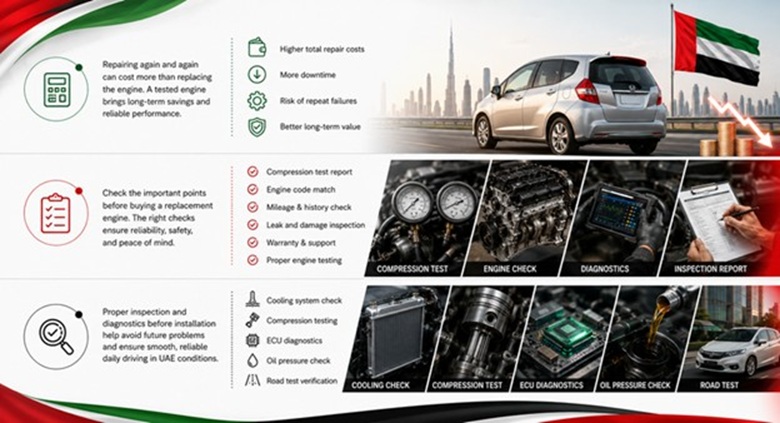 Fit Replacement Engines in UAE