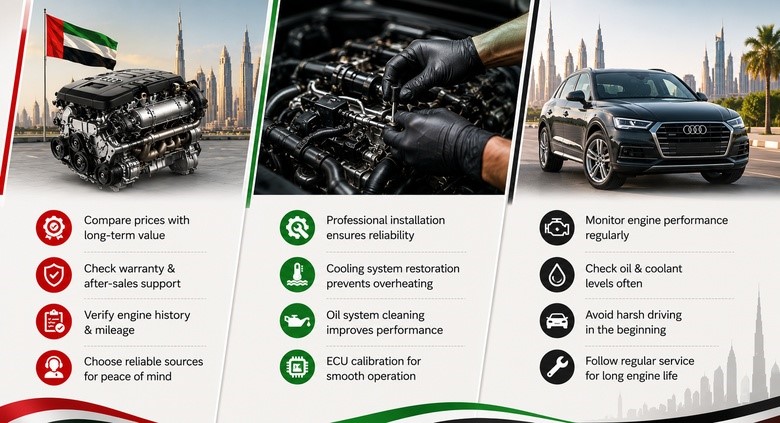 Q5 Replacement Engines in UAE