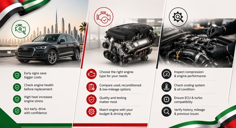 Audi Q5 Engines in UAE