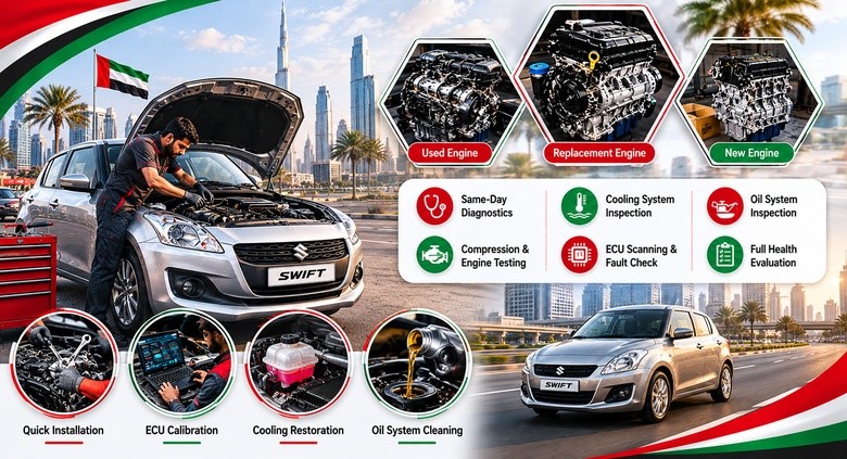 Swift Replacement Engines in UAE
