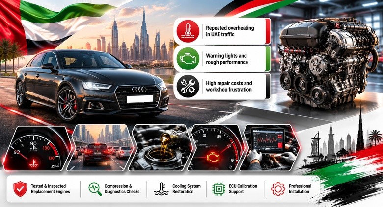 Audi A4 Engines in UAE