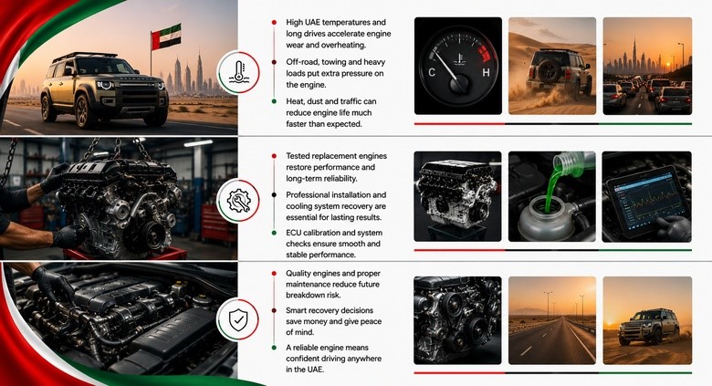 Land Rover Defender Replacement Engine Solutions