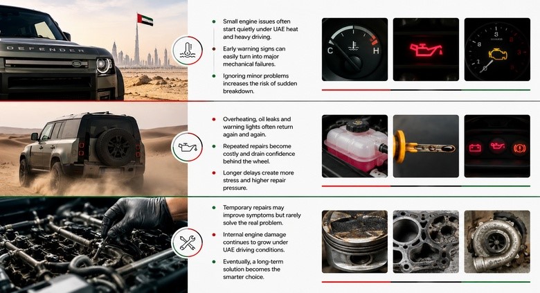 Land Rover Defender Engines in UAE