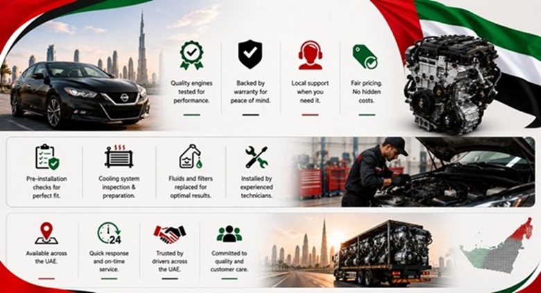 Nissan Maxima Engine for Sale in UAE 