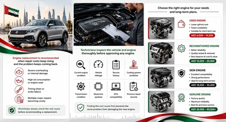 Volkswagen Tiguan Engines in UAE