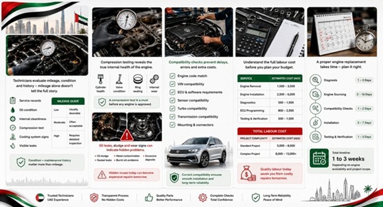 Tiguan Replacement Engines in UAE