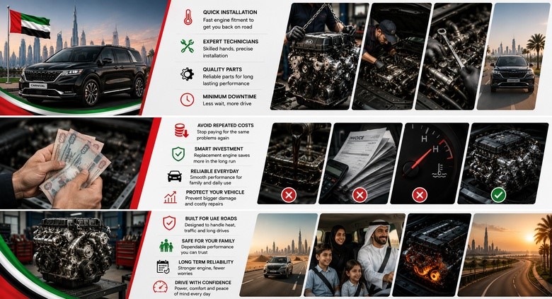 Kia Carnival Replacement Engine Solutions
