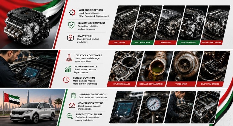 Carnival Replacement Engines in UAE