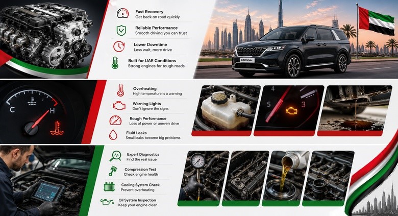 Kia Carnival Engines in UAE
