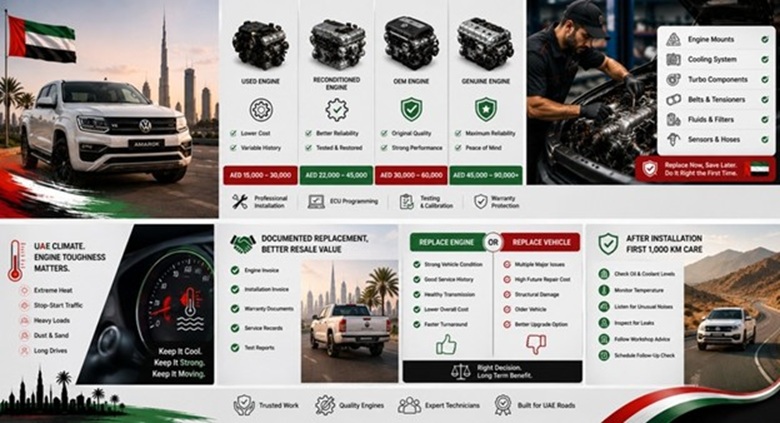 Volkswagen Amarok Replacement Engine Solutions