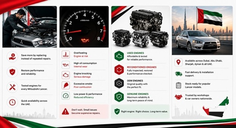 Mitsubishi Lancer Engines in UAE