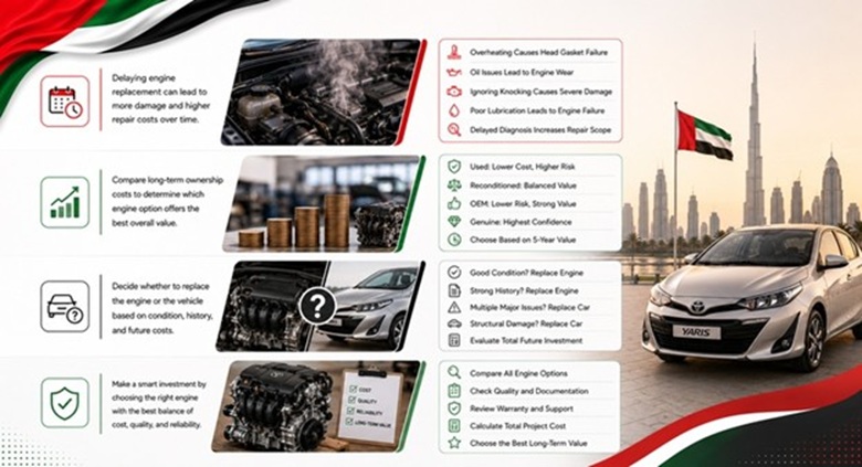 Toyota Yaris Engine for Sale in UAE