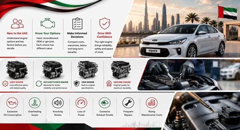 Kia Rio Engines in UAE