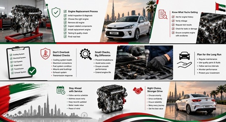 Kia Rio Engine for Sale in UAE