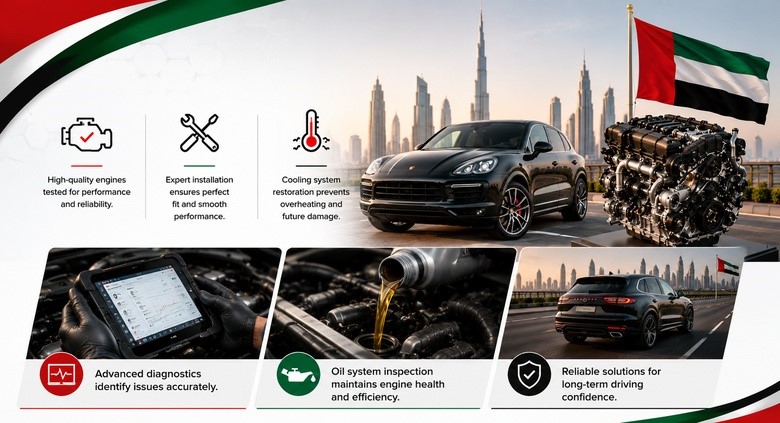 Cayenne Replacement Engines in UAE