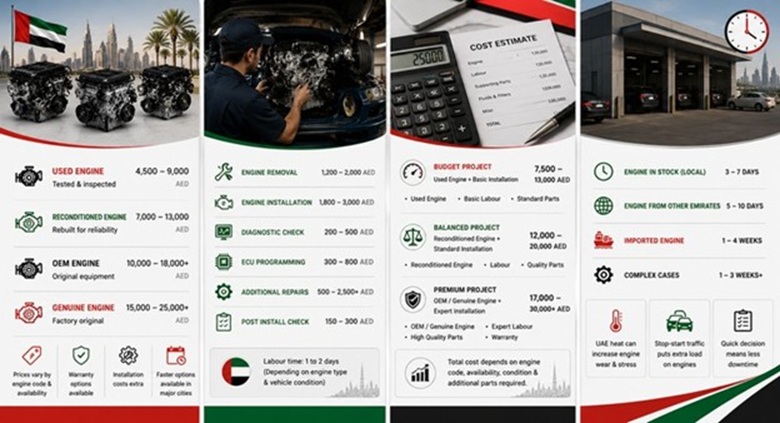 Sentra Replacement Engines in UAE