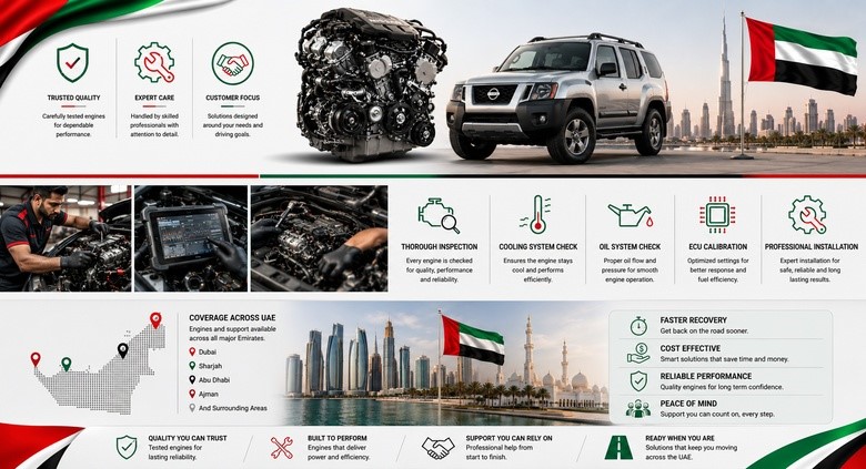 Nissan Xterra Engines for Sale in UAE