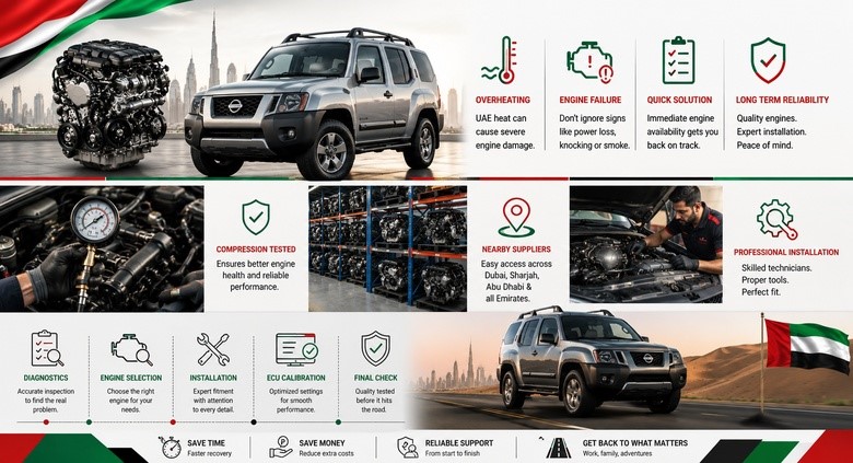 Xterra Replacement Engines in UAE